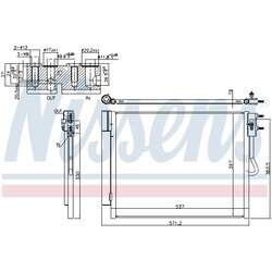 Kondenzátor klimatizácie NISSENS 940677 - obr. 5