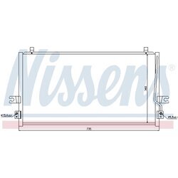 Kondenzátor klimatizácie NISSENS 94297 - obr. 4