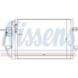 Kondenzátor klimatizácie NISSENS 94373 - obr. 5