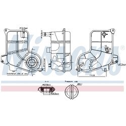 Vyrovnávacia nádobka chladiacej kvapaliny NISSENS 996311 - obr. 5