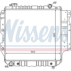 Chladič motora NISSENS 61015 - obr. 5