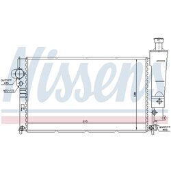 Chladič motora NISSENS 63545 - obr. 5