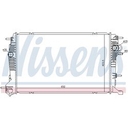 Chladič motora NISSENS 637622 - obr. 4