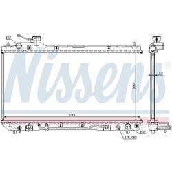 Chladič motora NISSENS 64630A - obr. 4