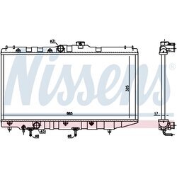 Chladič motora NISSENS 647191 - obr. 4