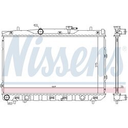 Chladič motora NISSENS 66648 - obr. 4