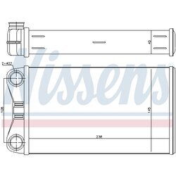 Výmenník tepla vnútorného kúrenia NISSENS 70226 - obr. 6