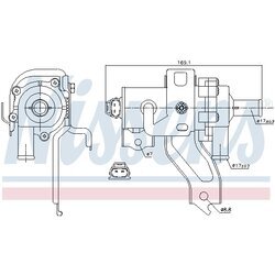 Vodné čerpadlo, chladenie motora NISSENS 831079 - obr. 5