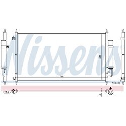 Kondenzátor klimatizácie NISSENS 940467 - obr. 4