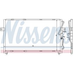 Kondenzátor klimatizácie NISSENS 94418 - obr. 5