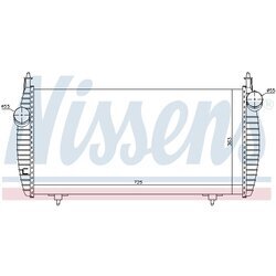 Chladič plniaceho vzduchu NISSENS 96510 - obr. 4