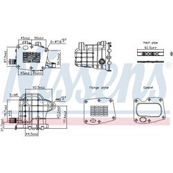 Chladič pre recirkuláciu plynov NISSENS 989493