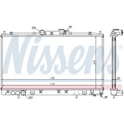 Chladič motora NISSENS 62868A - obr. 4