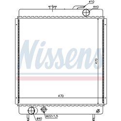 Chladič motora NISSENS 63562 - obr. 4