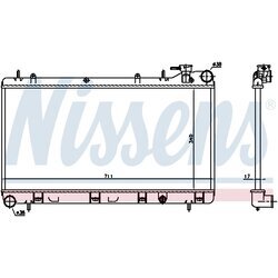 Chladič motora NISSENS 64185 - obr. 4