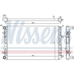 Chladič motora NISSENS 65326 - obr. 4