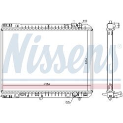 Chladič motora NISSENS 666230 - obr. 4