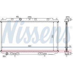 Chladič motora NISSENS 67350A - obr. 5