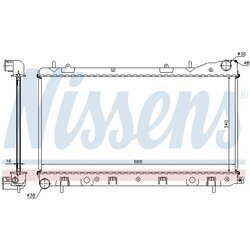 Chladič motora NISSENS 67706A - obr. 4