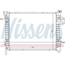 Chladič motora NISSENS 69018 - obr. 4