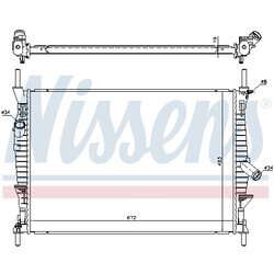 Chladič motora NISSENS 69240 - obr. 4