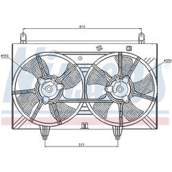 Ventilátor chladenia motora NISSENS 85615 - obr. 6