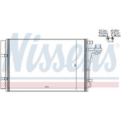 Kondenzátor klimatizácie NISSENS 940607 - obr. 4