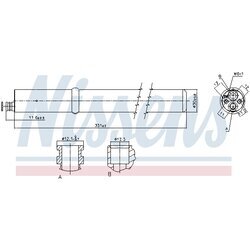 vysúšač klimatizácie NISSENS 95589 - obr. 4