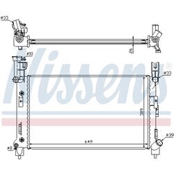 Chladič motora NISSENS 60995A