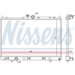 Chladič motora NISSENS 628964 - obr. 4
