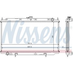Chladič motora NISSENS 62923A - obr. 4