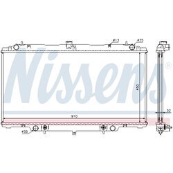 Chladič motora NISSENS 62953A - obr. 5