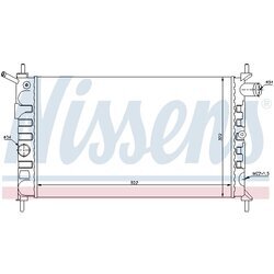 Chladič motora NISSENS 63293 - obr. 4