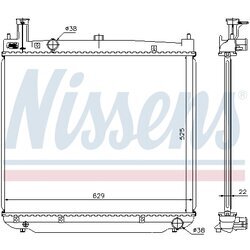 Chladič motora NISSENS 64649A - obr. 5