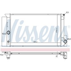 Chladič motora NISSENS 646926 - obr. 4