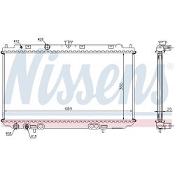 Chladič motora NISSENS 67348A - obr. 5