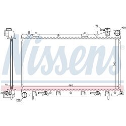 Chladič motora NISSENS 67715 - obr. 5