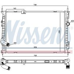 Chladič motora NISSENS 68733 - obr. 4