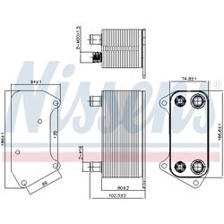 Chladič oleja automatickej prevodovky NISSENS 90792 - obr. 4