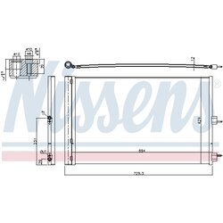 Kondenzátor klimatizácie NISSENS 940660 - obr. 5