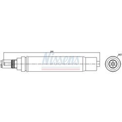 vysúšač klimatizácie NISSENS 95333 - obr. 4