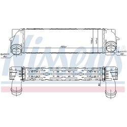 Chladič plniaceho vzduchu NISSENS 96440 - obr. 5