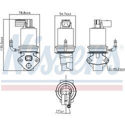 EGR ventil NISSENS 98201 - obr. 6