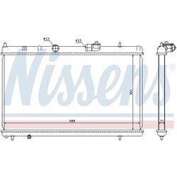 Chladič motora NISSENS 636013 - obr. 4