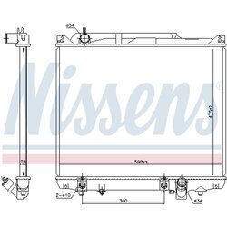 Chladič motora NISSENS 641776 - obr. 4