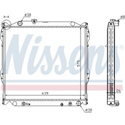 Chladič motora NISSENS 64637A - obr. 5