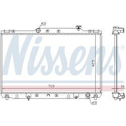 Chladič motora NISSENS 64769A - obr. 5