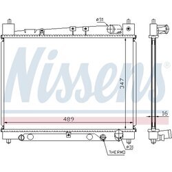Chladič motora NISSENS 64798 - obr. 4