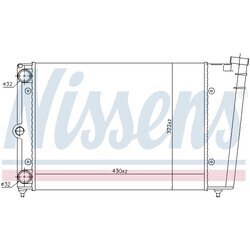 Chladič motora NISSENS 65100 - obr. 4