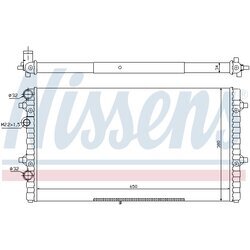 Chladič motora NISSENS 67302 - obr. 4